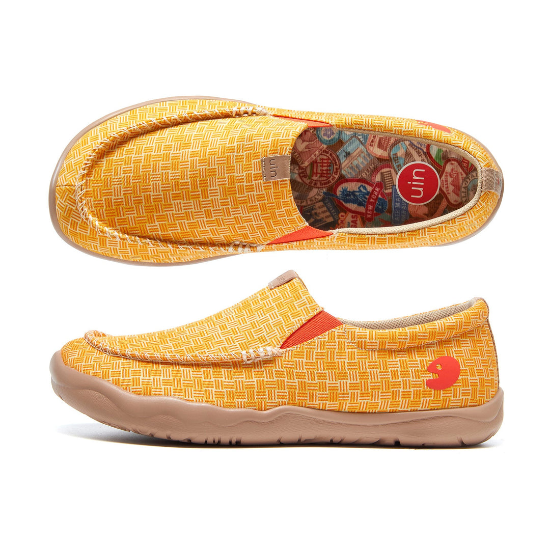 Woven Shadow Yellow Toledo A4 Women