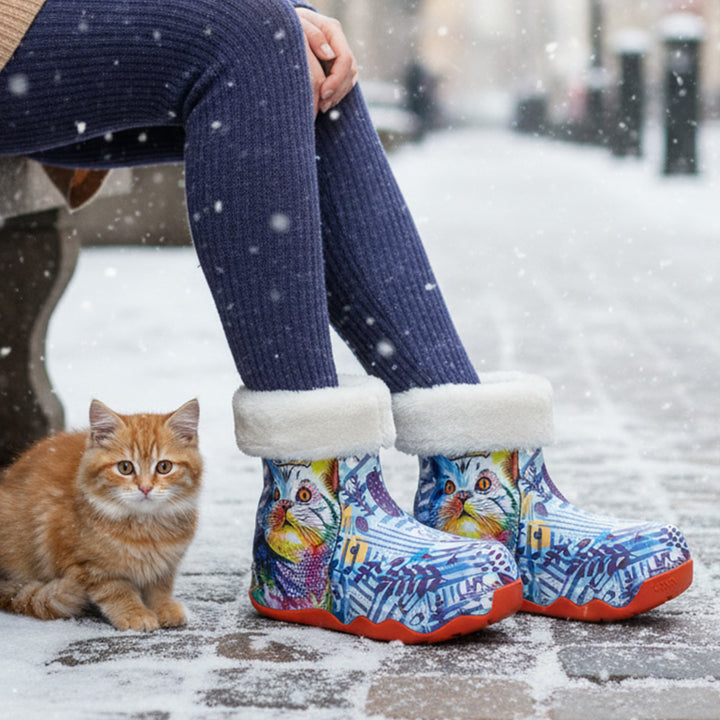 Cheer Up Boots with Napped Linings Navarra Women