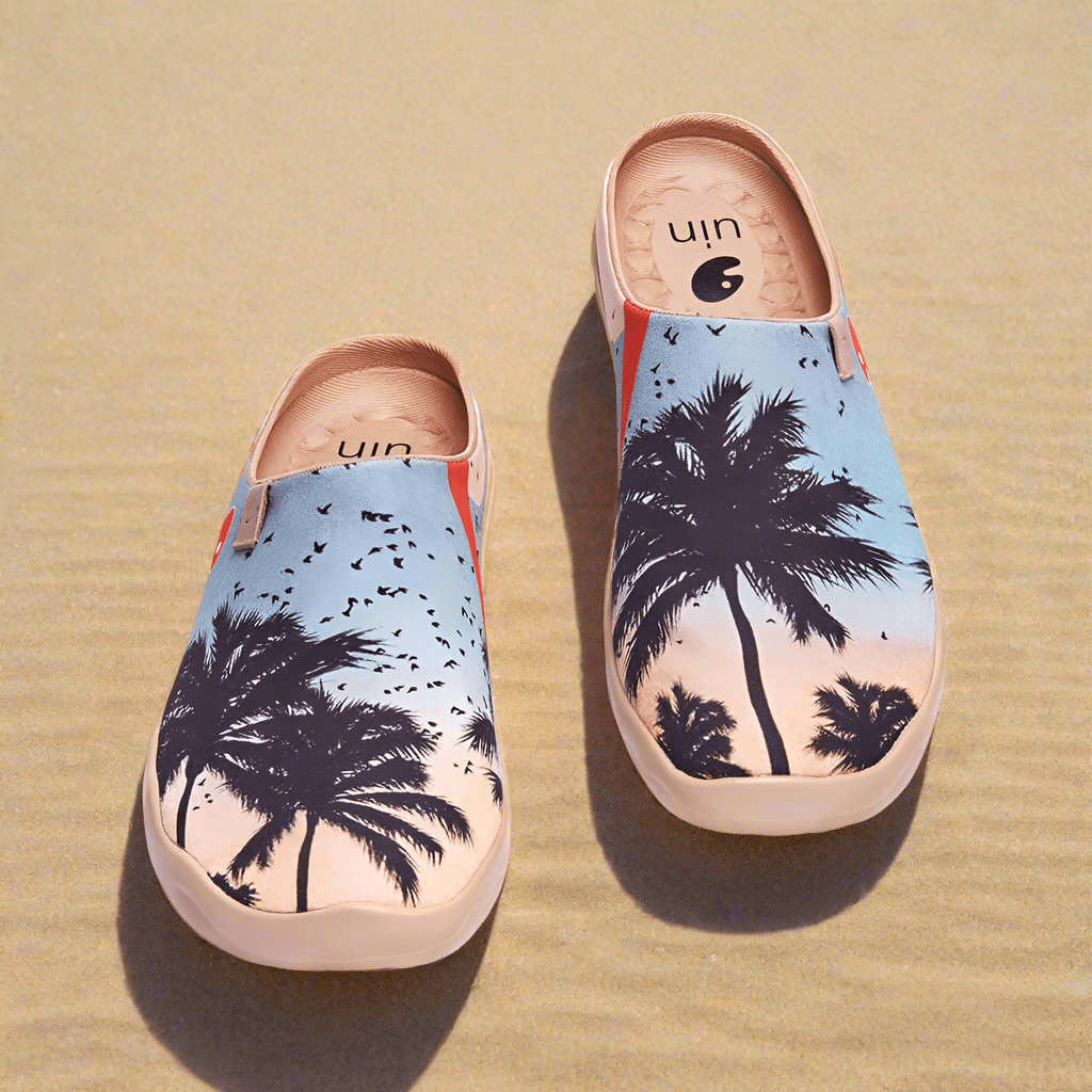 UIN Men's Mules Slipper Loafers Lightweight Comfort Mules Walking