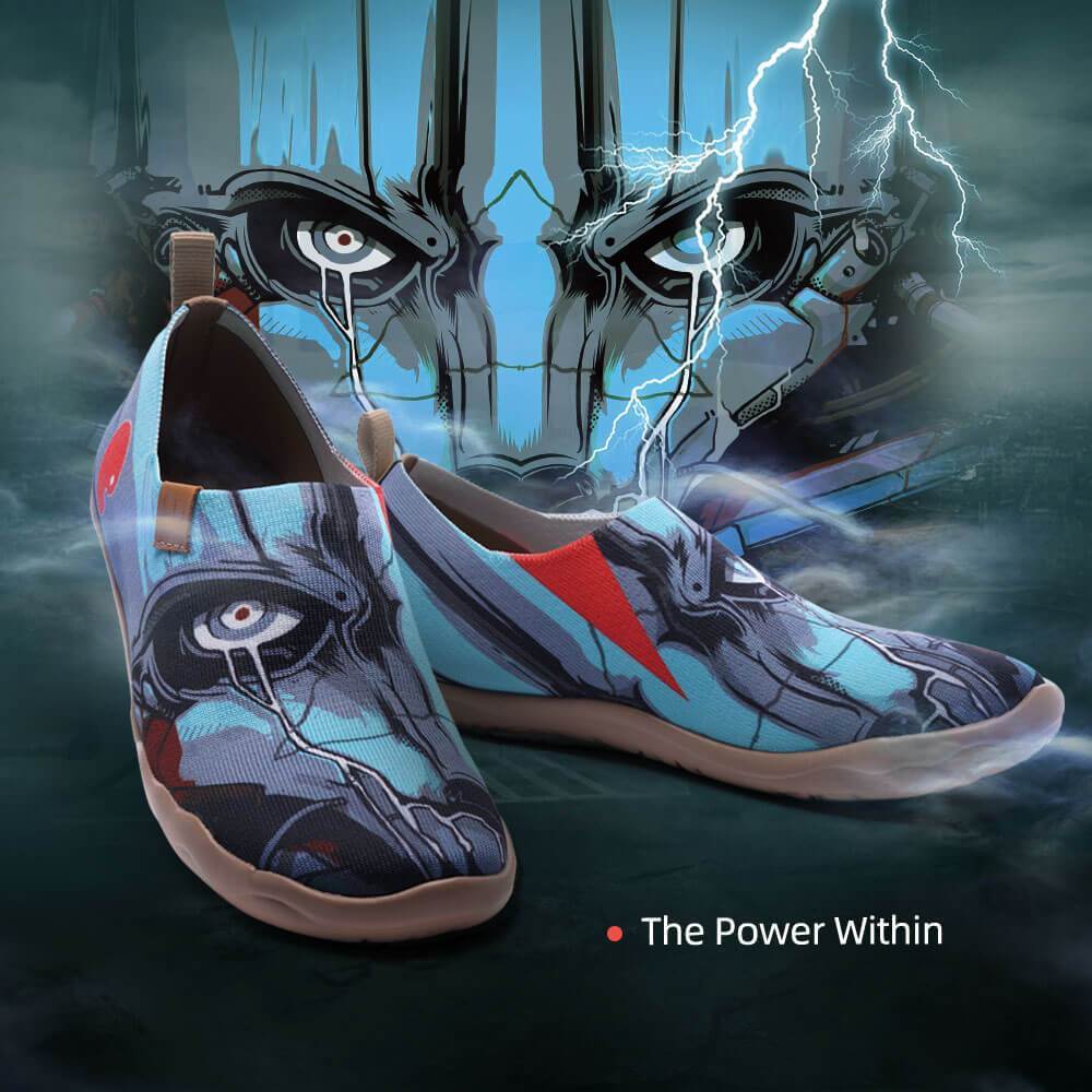 UIN Footwear Men The Power Within Canvas loafers
