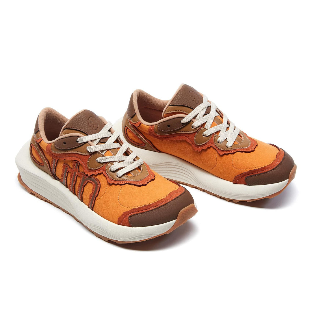 UIN Women's Fashion Sneakers Walking Art Travel Shoes Rock Layer