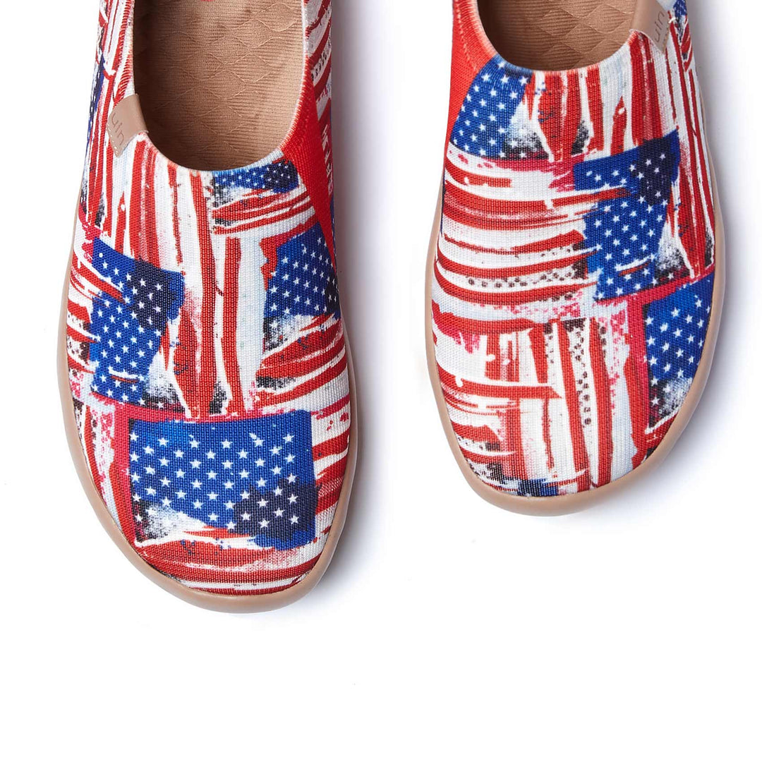 UIN Footwear Women Draw Freedom Toledo I Women Canvas loafers