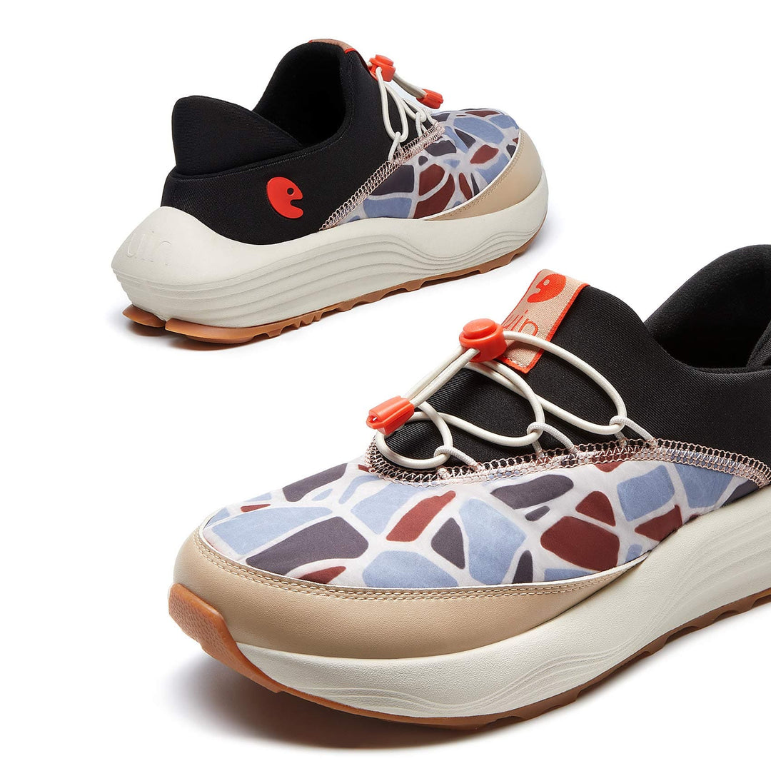 UIN Footwear Women Home Path Rock Layer A2 Women Canvas loafers