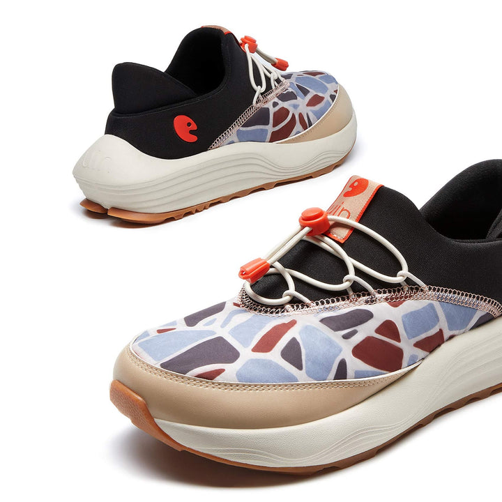 UIN Footwear Women Home Path Rock Layer A2 Women Canvas loafers