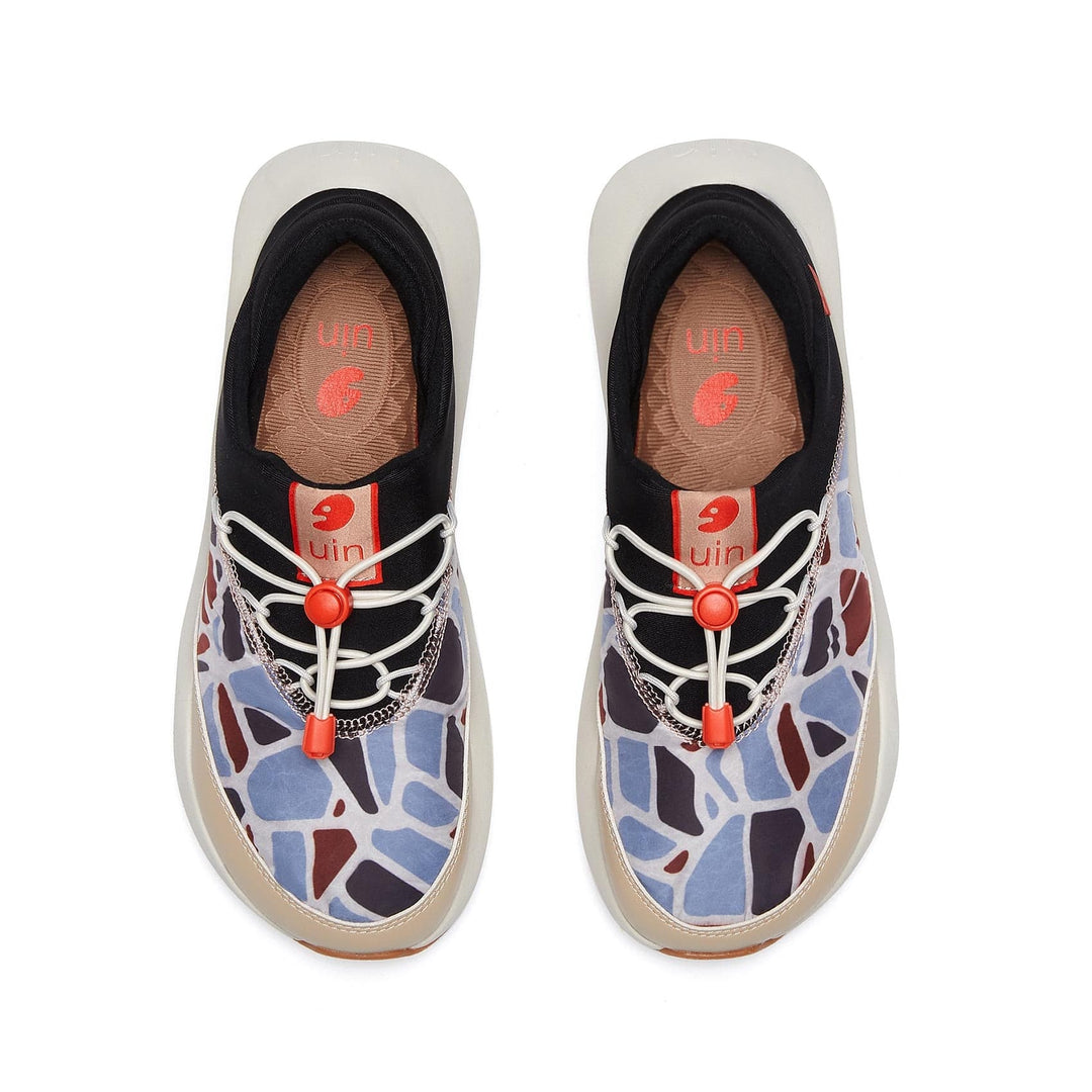 UIN Footwear Women Home Path Rock Layer A2 Women Canvas loafers