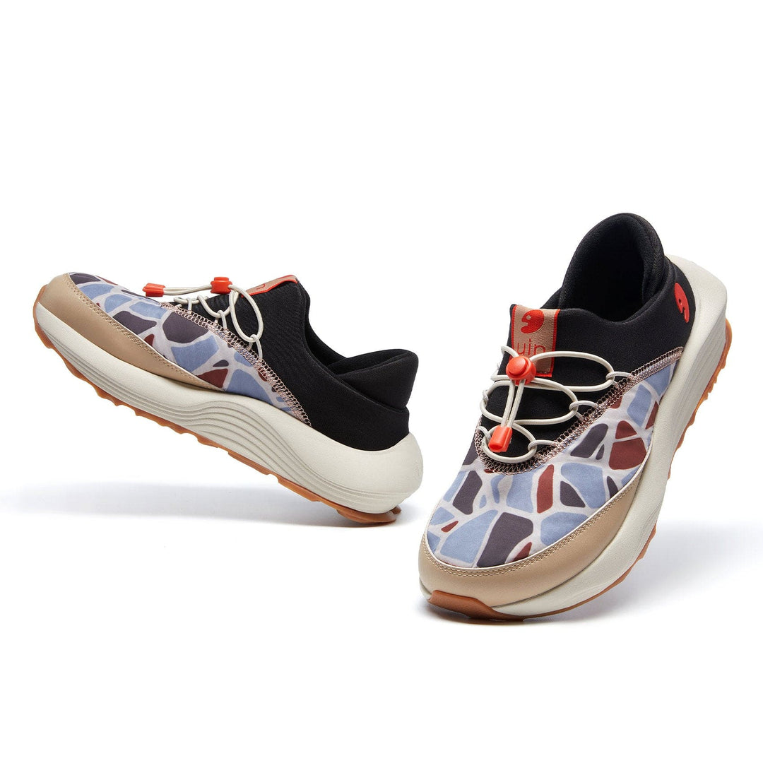 UIN Footwear Women Home Path Rock Layer A2 Women Canvas loafers