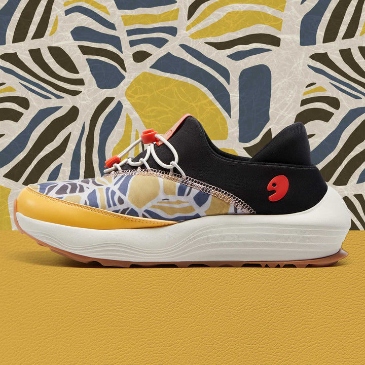 UIN Footwear Women Leaf Vein Stories 2 Rock Layer A2 Womenn Canvas loafers