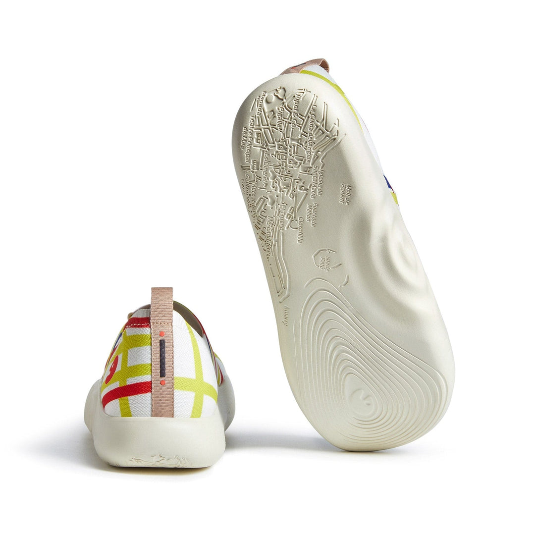 UIN Footwear Women Piet Mondrian New York City 2 Toledo X Women Canvas loafers