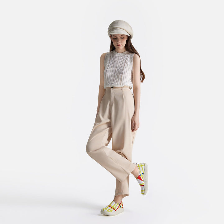 UIN Footwear Women Piet Mondrian New York City 2 Toledo X Women Canvas loafers