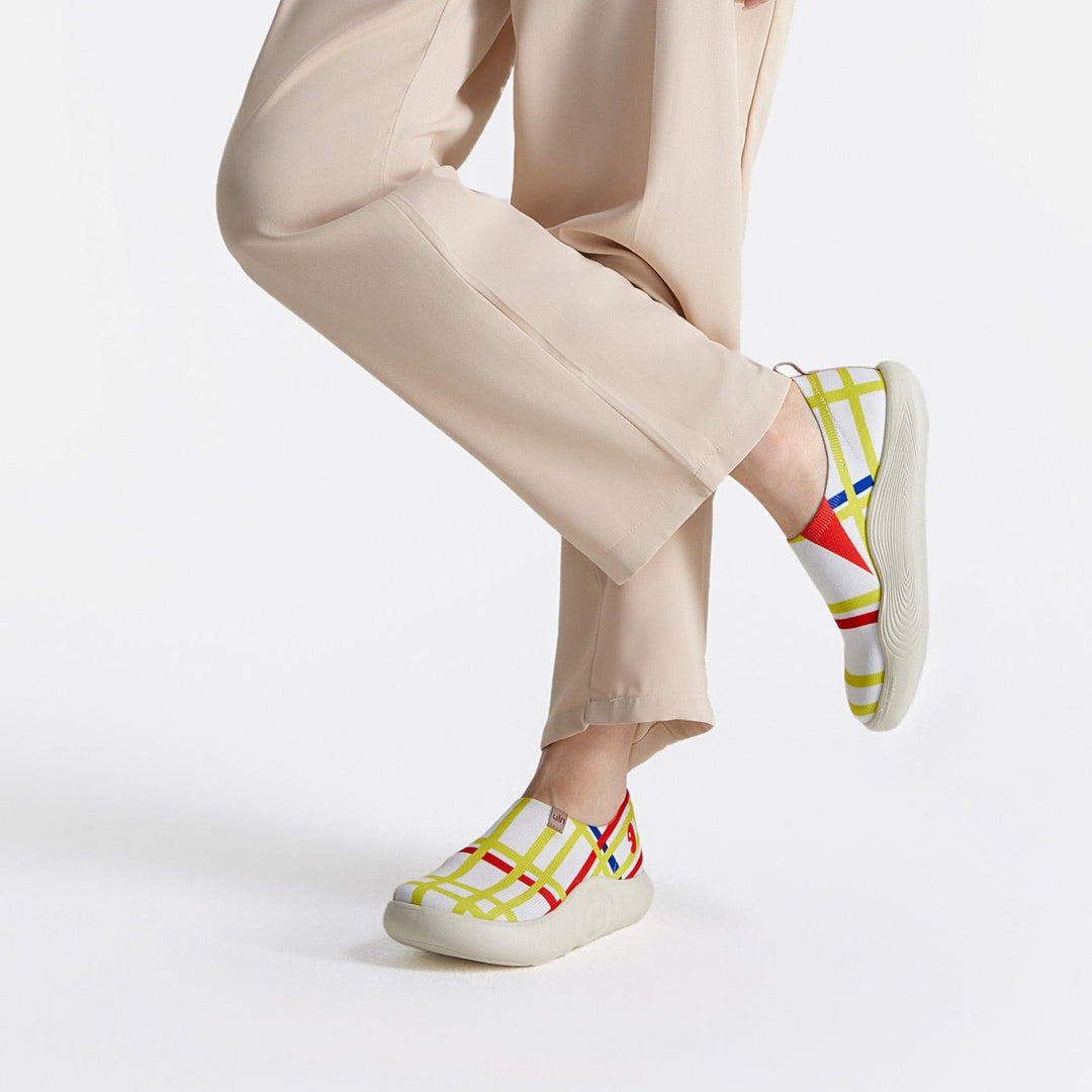 UIN Footwear Women Piet Mondrian New York City 2 Toledo X Women Canvas loafers