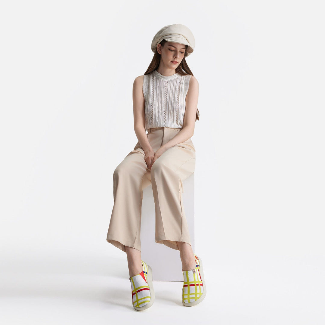 UIN Footwear Women Piet Mondrian New York City 2 Toledo X Women Canvas loafers