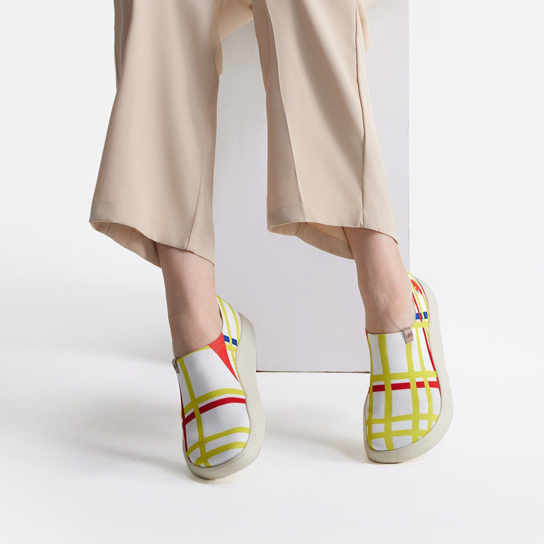 UIN Footwear Women Piet Mondrian New York City 2 Toledo X Women Canvas loafers