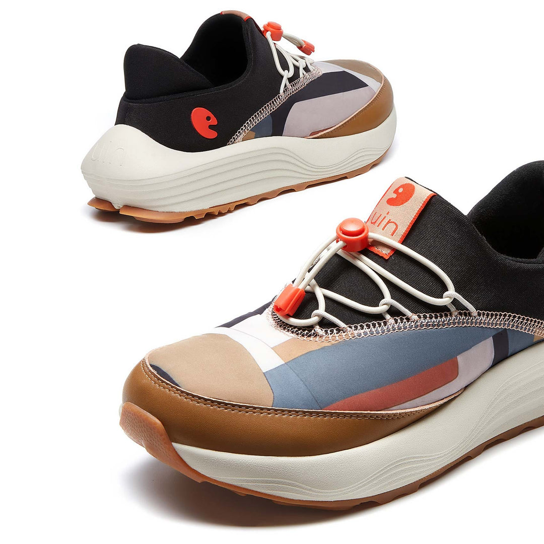 UIN Footwear Women Vintage Party Rock Layer A2 Women Canvas loafers