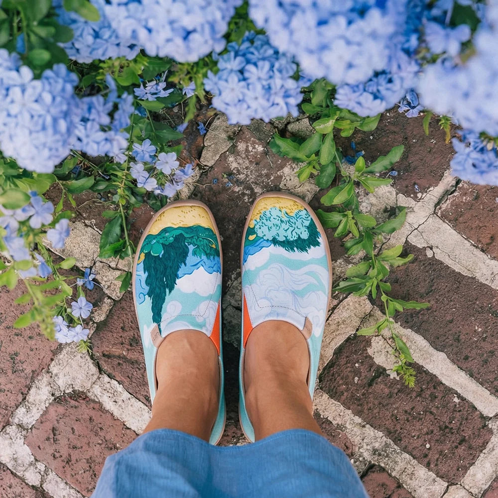 Van Gogh Wheatfield with Cypresses Toledo I Women