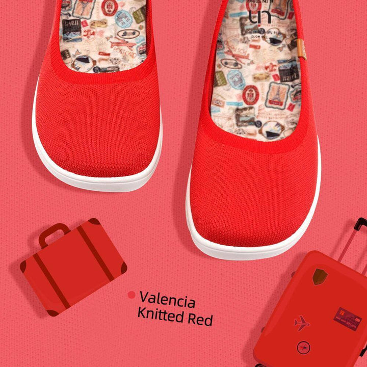 Valencia Knitted Red Women UIN 