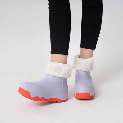Lilac Navarra Boots with Napped Linings Women