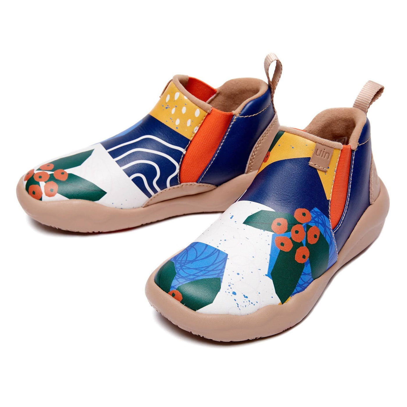 UIN Footwear Kid Mountain Flowers Granada Kid Canvas loafers
