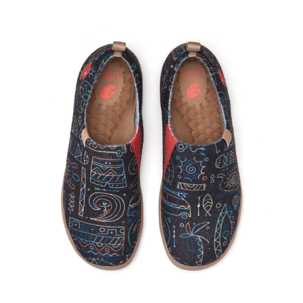 UIN Footwear Men Ethnic Symbol Toledo I Men Canvas loafers
