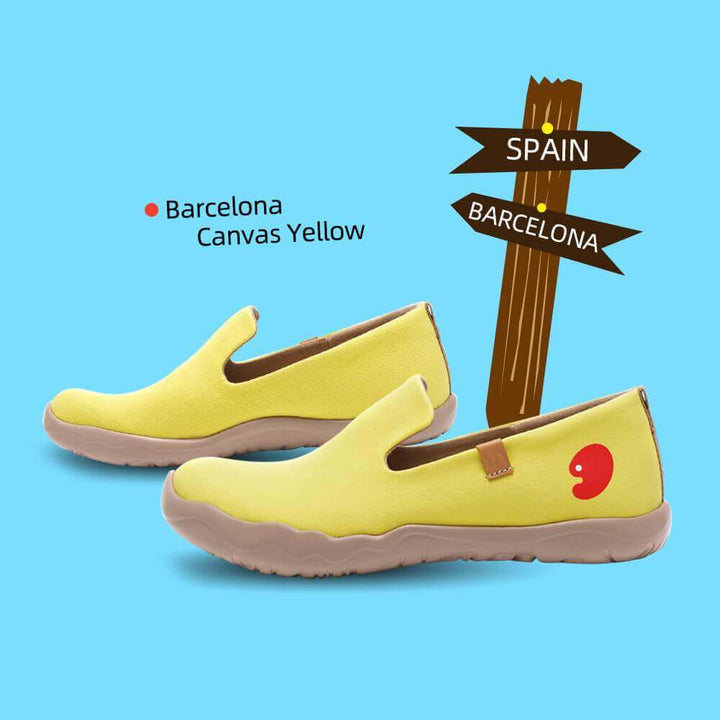 Barcelona Canvas Yellow Women UIN 