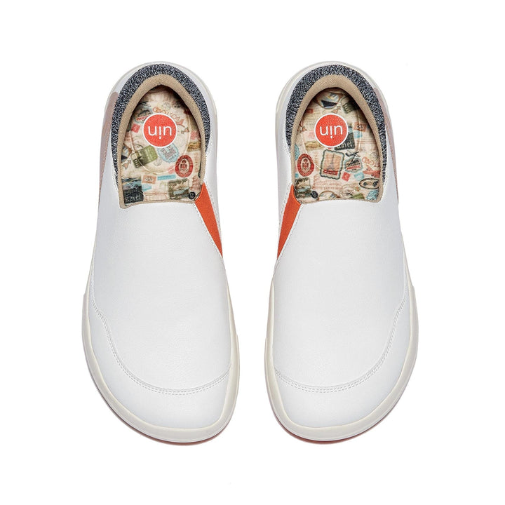 UIN Footwear Women Bright White Andalusia II Women Canvas loafers