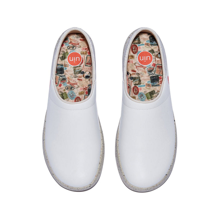 UIN Footwear Women Bright White Mojacar II Women Canvas loafers
