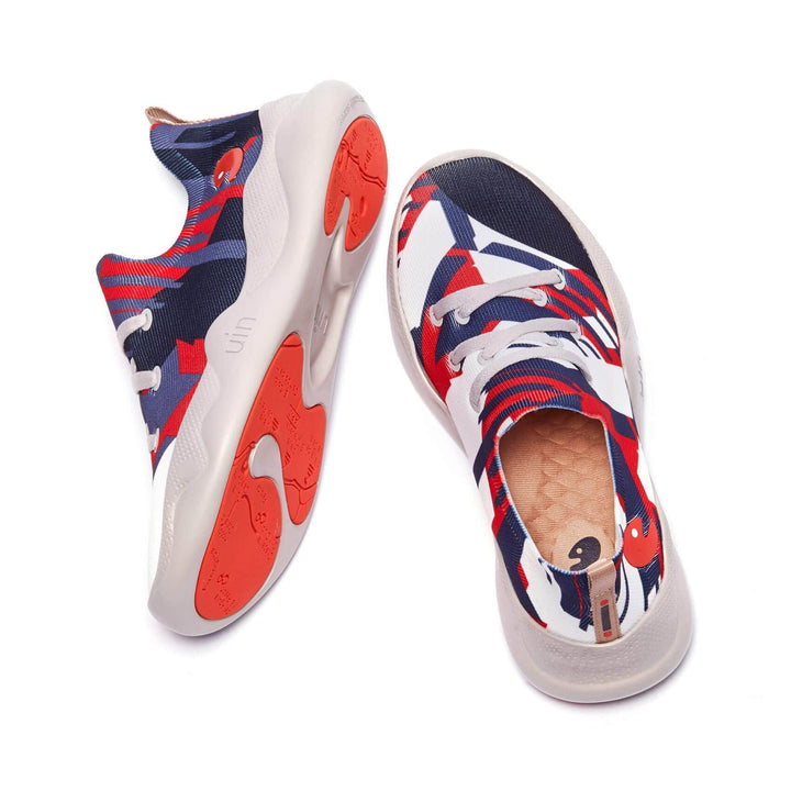 UIN Footwear Women Ladder Mijas Canvas loafers