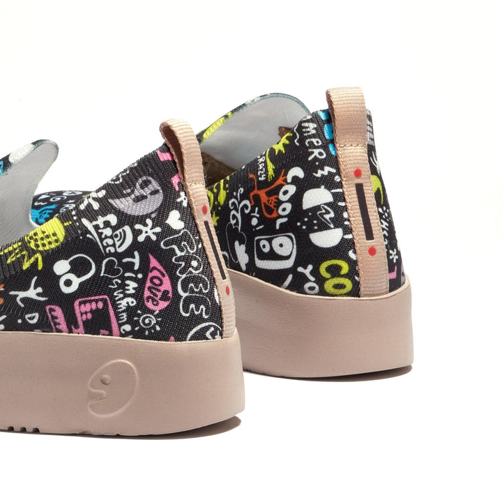 UIN Footwear Women Music Inspiration Fuerteventura I Women Canvas loafers