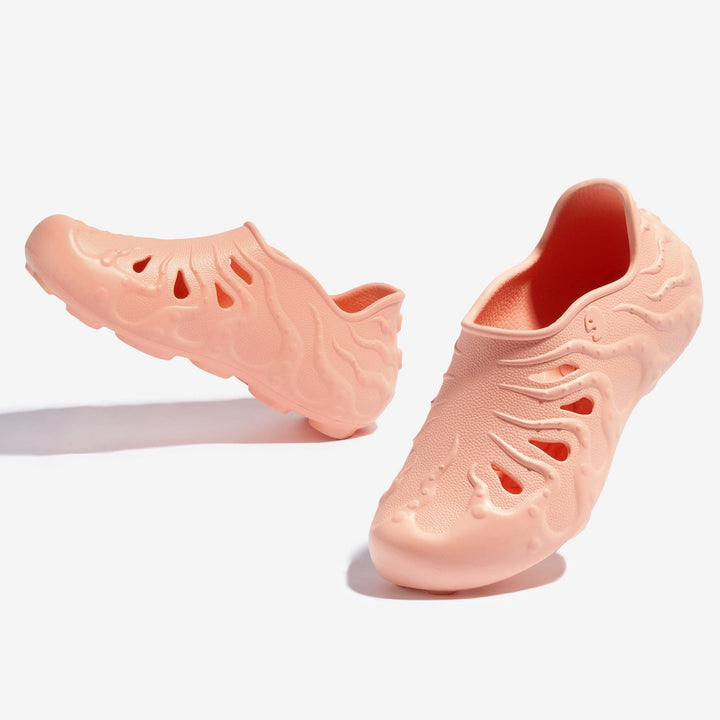 UIN Footwear Women Peach Pink Octopus II Women Canvas loafers
