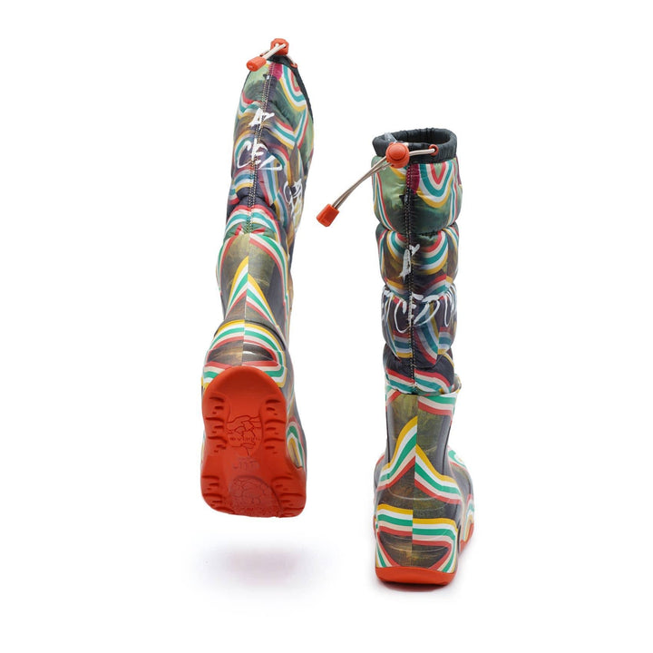 UIN Footwear Women (Pre-sale) Art Is Changed Navarra Boots Women Canvas loafers