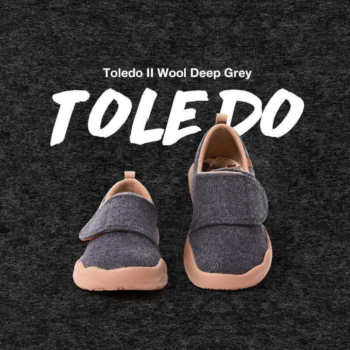 Toledo II Deep Grey Wool Kid Kid UIN 