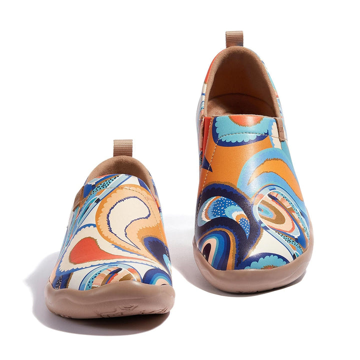UIN Footwear Women Silky Cappuccino Toledo I Women Canvas loafers