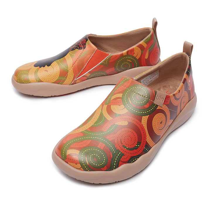 UIN Footwear Women Tangerine Hood Toledo II Women Canvas loafers